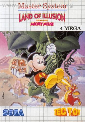 Cover Land of Illusion Starring Mickey Mouse for Master System II